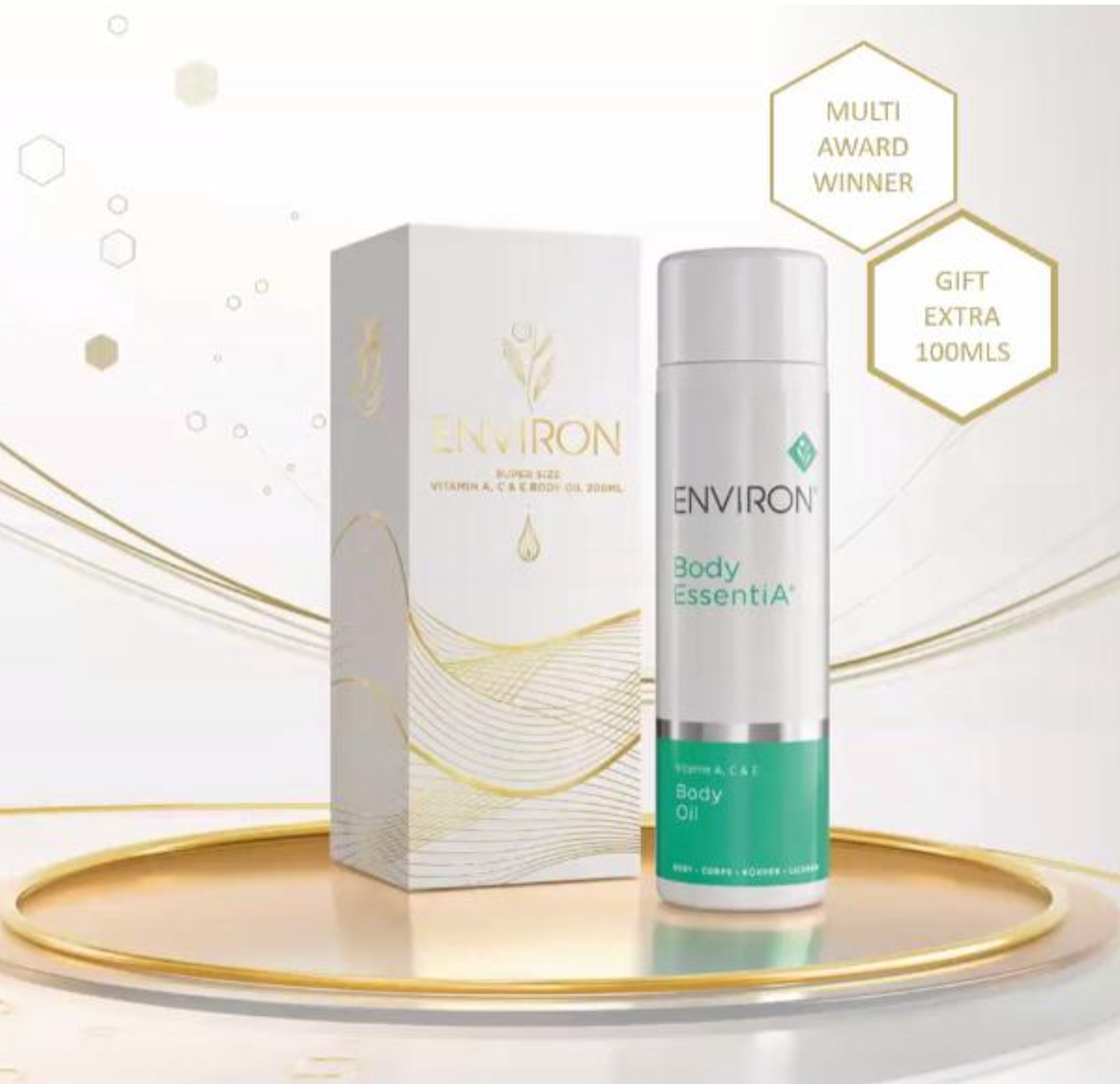 Environ Supersize Vitamin A, C and E Body Oil 200ml - Festive Gift 2025