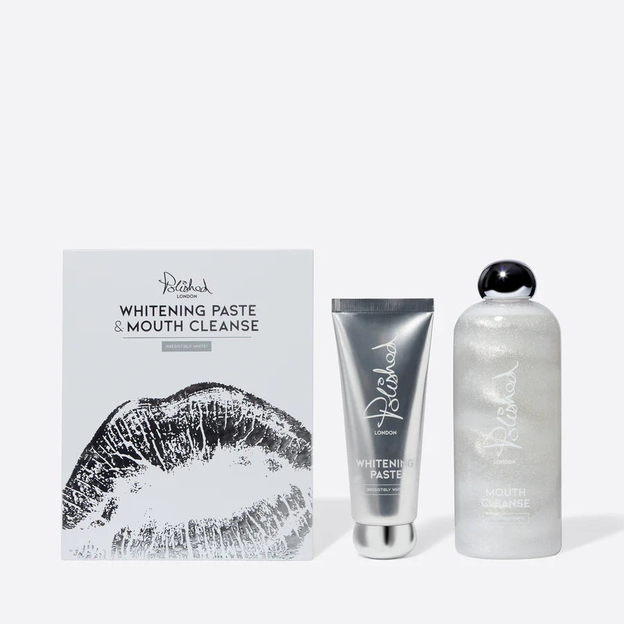 Polished London Whitening Paste and Mouth Cleanse Set